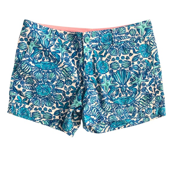 Lilly Pulitzer Pants - Lilly Pulitzer HTF Sailors Valentine Callahan shorts
